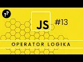 Tutorial JavaScript - Operator Logika