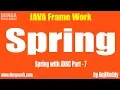 Spring with JDBC Part - 7