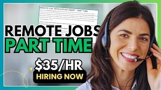 NIGHT And FLEXIBLE Schedules PART TIME Work From Home Jobs Hiring Now