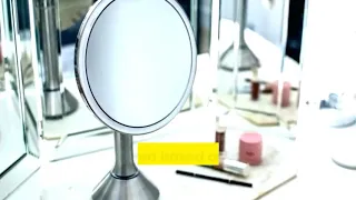 When the rechargeable batteries eventually need to be replaced in simplehuman sensor lighted makeup