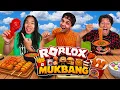 Roblox MUKBANG In Real Life With SECRET Challenges
