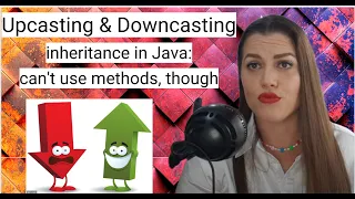 Upcasting Downcasting inheritance in Java as playing can t use methods though