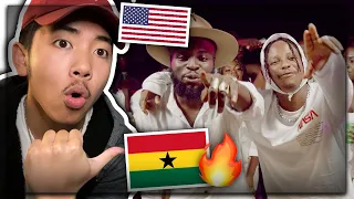 kelvyn boy yawa no dey ft m anifest official video american reaction ghana music us usa reacts
