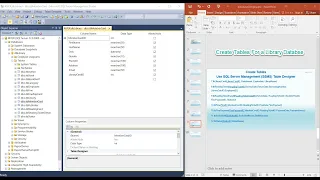 Create Tables Using SQL Server Management SSMS Table Designer