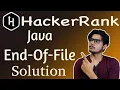 Java End-of-file HackerRank Solution while loop in java Hackerrank Java End of file solution