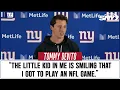 Giants Tommy Devito on stepping in for injured Tyrod Taylor in loss against Jets SNY