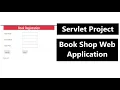 Advanced java Project Book Shop Application in eclipse Servlet JDBC Project
