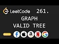 Graph Valid Tree - Leetcode 261