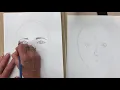 Lagu Self-portrait drawing 3-5th grade