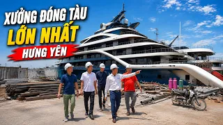 SAPA TV | THĂM XƯỞNG ĐÓNG TÀU LỚN NHẤT HƯNG YÊN VÀ THƯỞNG THỨC MÓN CẦY TƠ HẤP NGUYÊN CON CỰC HẤP DẪN