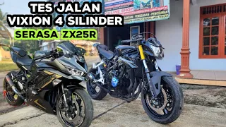 Download tes jalan Vixion 4 silinder katanya lebih mantap dari zx25r MP3