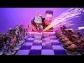 I spent 3 MONTHS making a Sci-Fi chess set