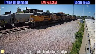 Live Railcam Boone Iowa - Cam 1 West