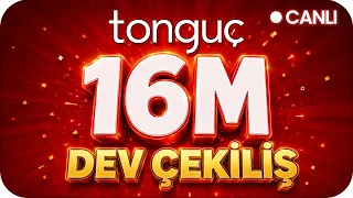 tonguç 16 MİLYON ÖZEL DEV ÇEKİLİŞ! 🎁 🥳 CANLI YAYIN 🔴