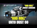 Don t Miss This GOD ROLL UNTO DUST 00 Rocket Launcher Destiny 1