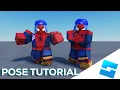 How To Pose Roblox Characters - Roblox Studio Tutorial EASY