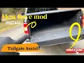 Ford F150 tailgate shock Barricade tailgate assist 15-22
