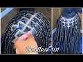 How To Get The Perfect Knotless Braids Took 4 HOURS BraidsByTyTi