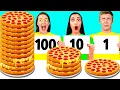 Download Lagu تحدي 100 طبقة من الطعام | مواقف مضحكة وفشل RaPaPa Challenge