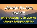 Download Lagu Raffi Ahmad \u0026 Ayushita (BBB) - Jangan Bilang Tidak!! (Lirik)