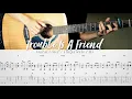 Download Lagu Lenka - Trouble Is A Friend (Fingerstyle Guitar Cover / Tab)