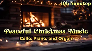 🎄 Relaxing Christmas Music 10h playlist | No Ads | 4K UHD