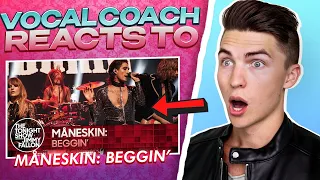 Download Reaction: Måneskin - Beggin (Live) | VOCAL COACH Justin Reacts MP3