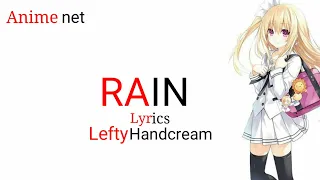 Download Rain-Cover by lefty hand cream(Lyrics) MP3