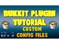 How to Make a 1 8 Bukkit Plugin Ep 6 Custom Config Files