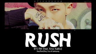 Download BTS RM - Rush (feat. Krizz Kaliko) (Color Coded Lyrics/Han/Rom/Eng) MP3