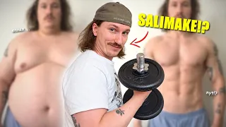 Se yks kaveri joka on alkanut käymään salilla...