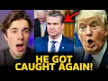 UH OH Pete Hegseth CAUGHT Leaking Texts AGAIN