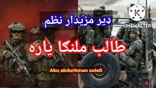 طالب ملنګا ياره اے ړنګه بنګه ياره ډير مزيدار نظم              تراني  نظم          خوش نصیب نوی ترانی دندنها