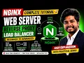 NGINX Complete Tutorial Web Server Reverse Proxy Load Balancer Explained Beginner to Advanced