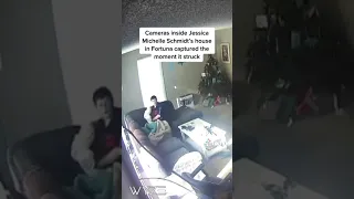 Inside Californian home when earthquake strikes