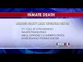 Inmate Death Update