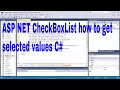 ASP NET CheckBoxList how to get selected values C