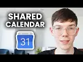 How To Make A Shared Google Calendar - Tutorial