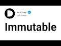Immutable Meaning In English