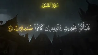  أم خلقوا من غير شيء أم هم الخالقون    محمد اللحيدان   سورة الطور دندنها