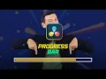 How To Make Progress Bar In Davinci Resolve 18