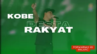 Download KOBE - PESTA RAKYAT ( LIVE PORWARNAS XIII 2022 JATIM ) MP3