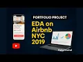 Portfolio project EDA on Airbnb NYC 2019