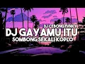Download Lagu DJ GAYAMU ITU SOMBONG SEKALI REMIX KOPLO VIRAL TIKTOK TERBARU