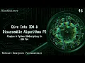46 - Dive Into IDA Disassemble Algorithms P2 Plugins Python IDAScripting In IDA Pro