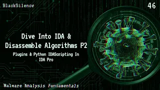 46 - Dive Into IDA Disassemble Algorithms P2 Plugins Python IDAScripting In IDA Pro