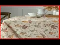 Benson Mills Autumn Jacquard Printed Fabric Tablecloth for Fall Harvest and Thanksgiving