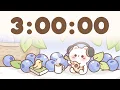 3 Hour Timer 3 Hr Study Timer for Classroom Focus