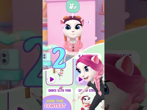 Join Angela's contest! More info in the description 👇 #TalkingAngela #MyTalkingAngela2 #Contest