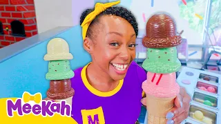 Learn to Count to 6 with Meekah and Fun Toys! 🍨🌊😄